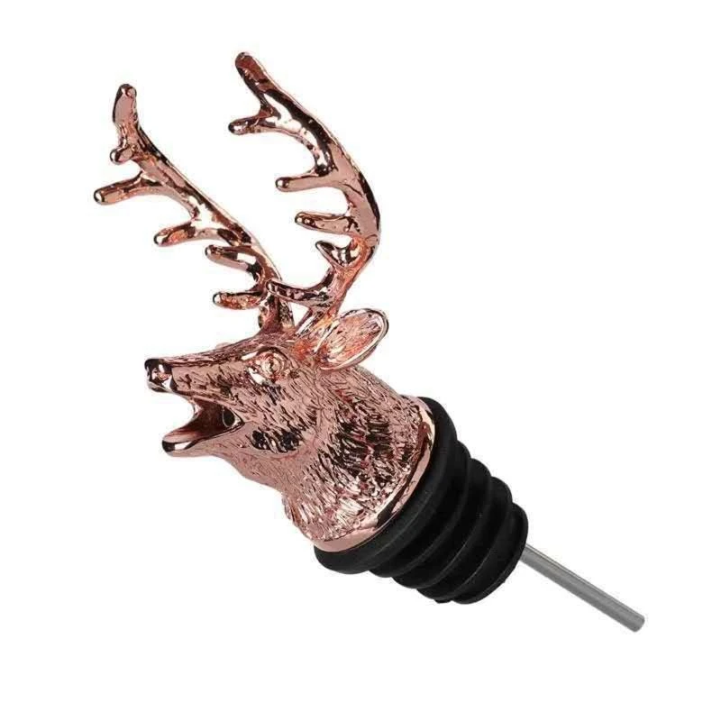 

Олень для головы вино во рту гид вина Pul Wine Bottle Stopper бармен