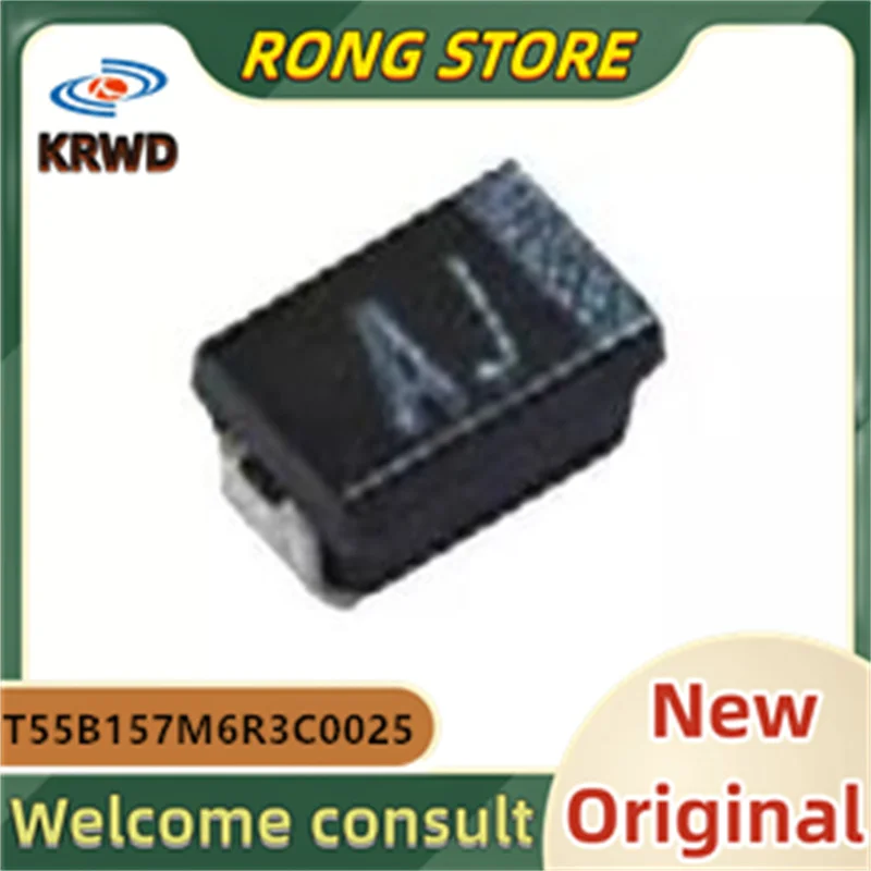 20PCS AJ New original T55B157M6R3C0025  T55B157M6R3 SIZE-B