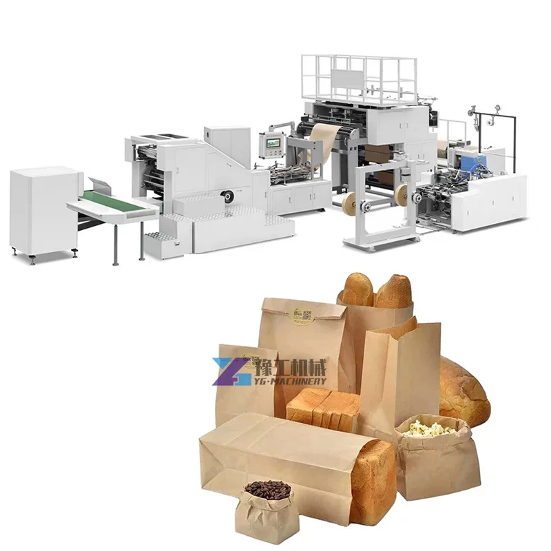 Automatic Paper Bag Making Machine Envelope Bag Machine Paper Hexagon Bottom Paper Bag Machine