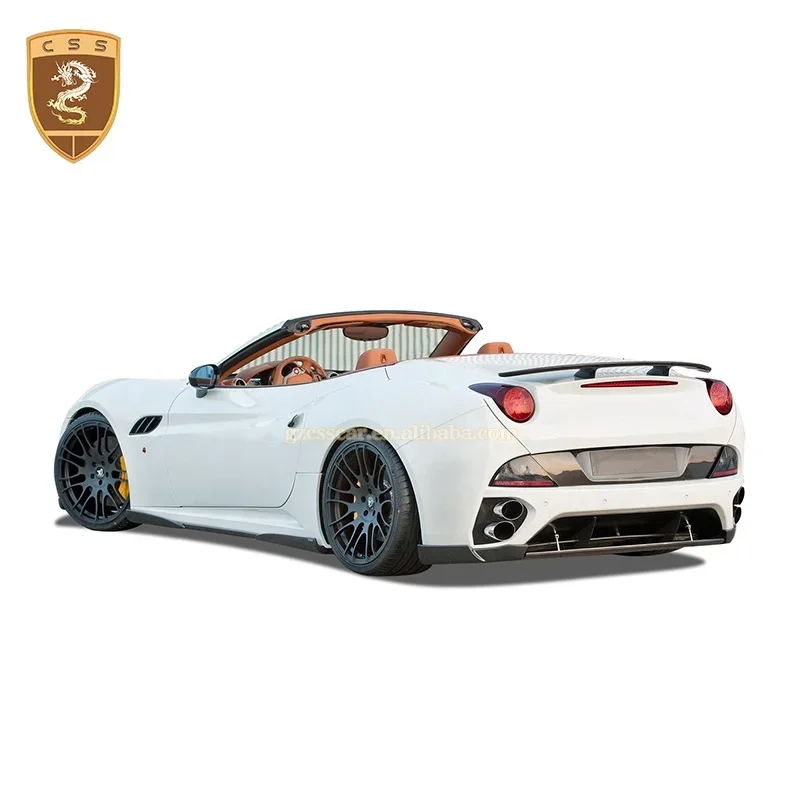Factory Wholesale HM Style Side Skirt Rear Diffuser Spoiler Lip Body Kit for Ferrari California