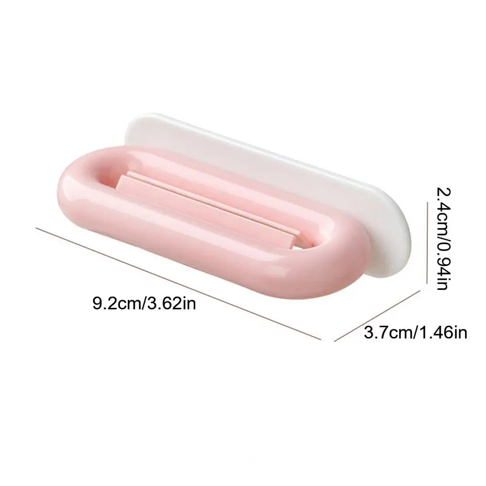 Toothpaste Reducer Wall-mounted Toothpaste Squeezer Dispenser Space-saving Tube Holder Organizer Multicolor Hanging Tubular