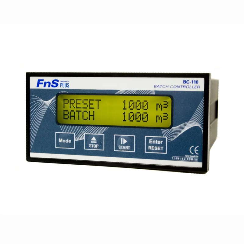 

BC110P2E Batch Controller Chemical Industrial Flow Measuring 4-20mA