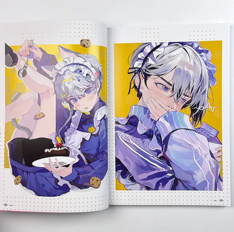 PONZU Art Book “LOLLI POP.” | Debut Illustration Collection of Cute & Popular Original Artworks