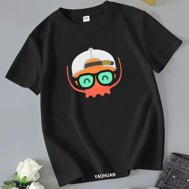 

Splatoon T-Shirts Game Graffiti Man Printed Streetwear Mens Women Fashion Cotton Short Sleeve T Shirt Womans Tees Tops Clothing