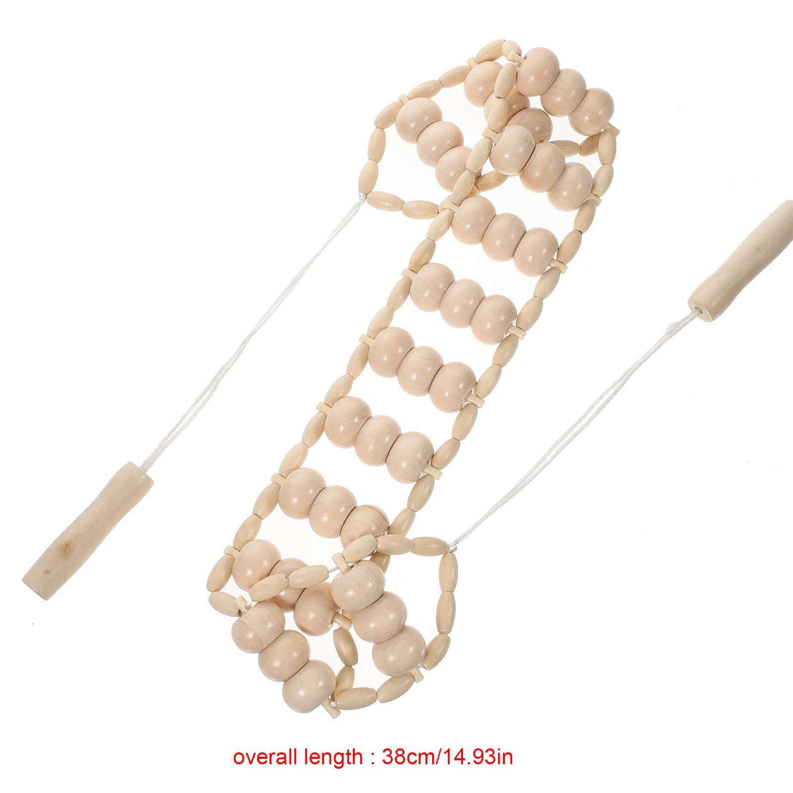 6 ชิ้นไม้ชุดเครื่องมือนวดไม่มีรอยแตกล้อเลื่อน Roller Stick Therapy บรรเทาความเมื่อยล้า Body Shaping การไหลเวียนโลหิต