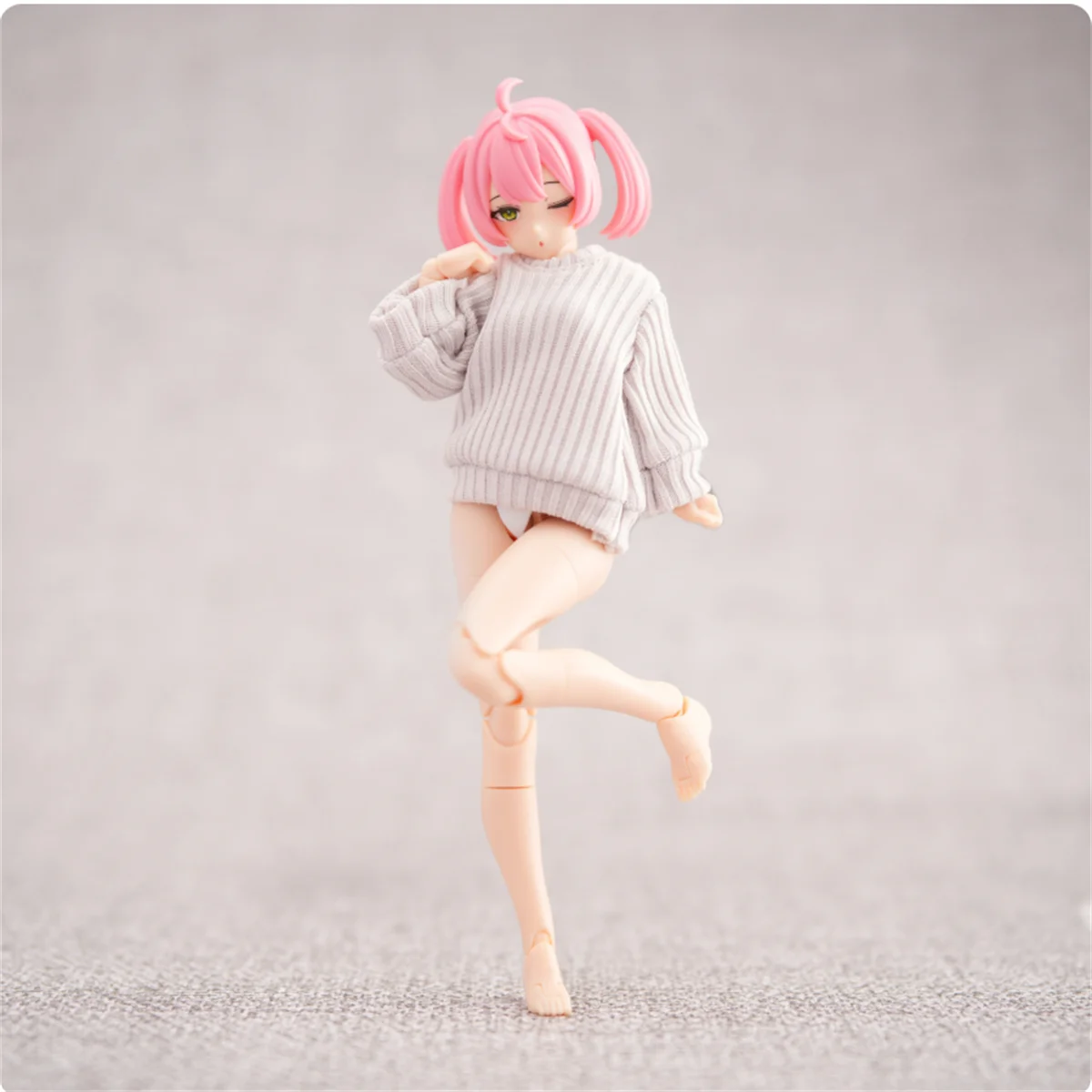 Little 1/12 Soldier Gynoid clothes 99S Series Woolen Hoodie Model Accessories Fit 6\'\' Action Figure Body In Stock