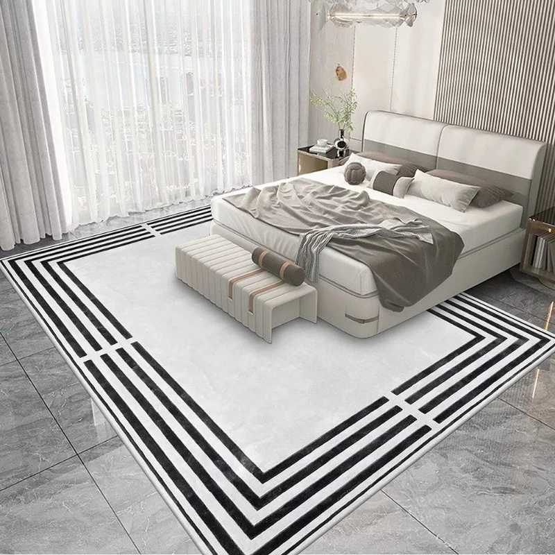 Large Area Carpets for Living Room Modern Style Bedroom Decor Plush Carpet Fluffy Soft Lounge Floor Mat Thick Washable Study Rug