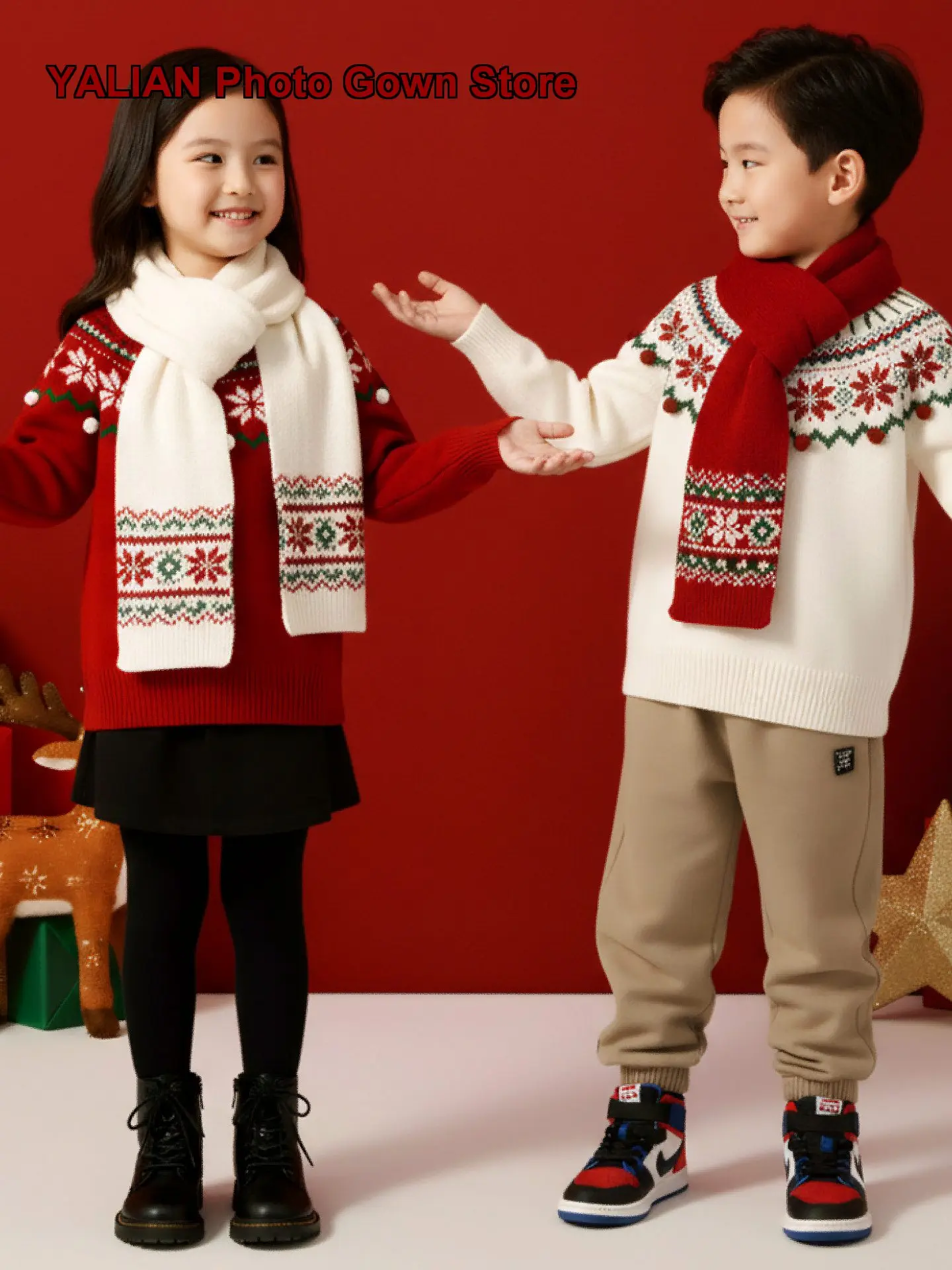Boys Girls Base Layer Top Kids Toddler Little Kids Autumn Winter Fleece Lined Knit Top