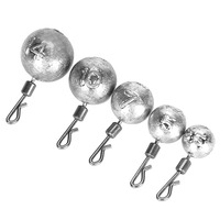 10pcs/lot 3.5g 5g 7g 10g 14g 20g Fishing Weights Sinkers Carp Fishing Baits Sinker Fishing Tackle Accessories