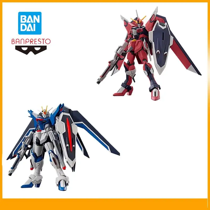 

Original Bandai Banpresto Mobile Suit Gundam Seed Freedom Stts-808 Immortal Justice Gundam Stts-909 Rising Freedom Gundam Figure