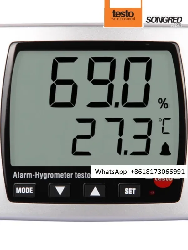 

Testo608-H1/H2 Digital Temperature and Humidity Meter Testo622/623/625/610 Temperature and Humidity Meter