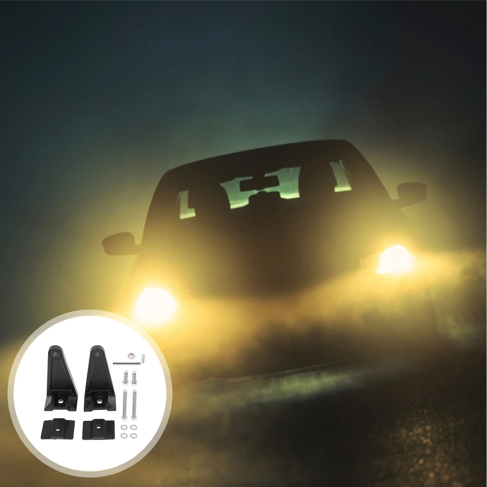 ขายึดไฟ LED อเนกประสงค์แบบติดด้านข้างสำหรับแถบไฟแบบตรงและโค้ง รองรับการติดตั้งได้สองแบบ พร้อมแผ่นยางกันสั่นสะเทือนเพิ่มประสิทธิภาพ