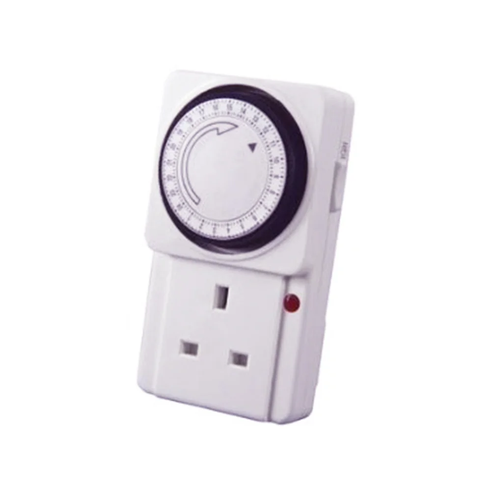 

On/Off Programs For Socket Lights Fans Appliances Plug In Timer Energy Saving Security Timer Plug