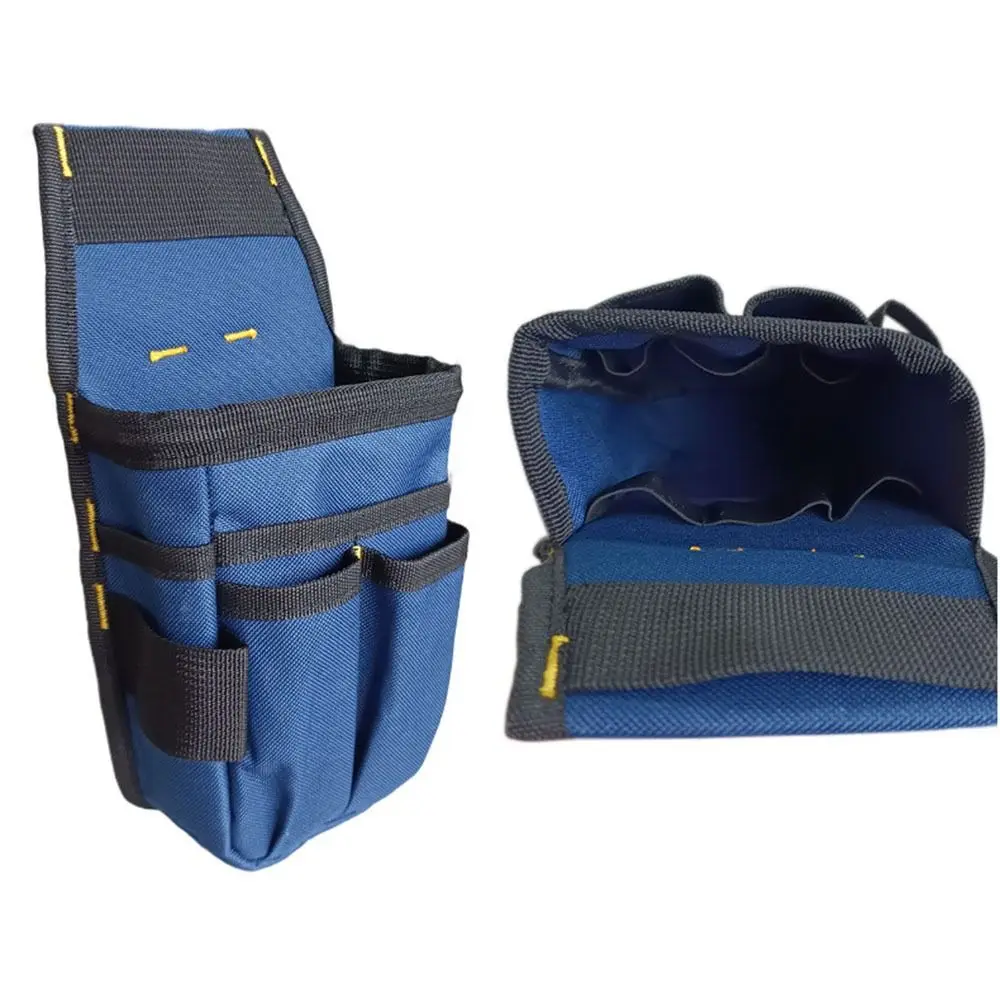 Multi-layer Electrician Tool Bag Adjustable Wear-resistant Waist Belt Pouch Thickened Waterproof Hardware Tool Pouch Electrician