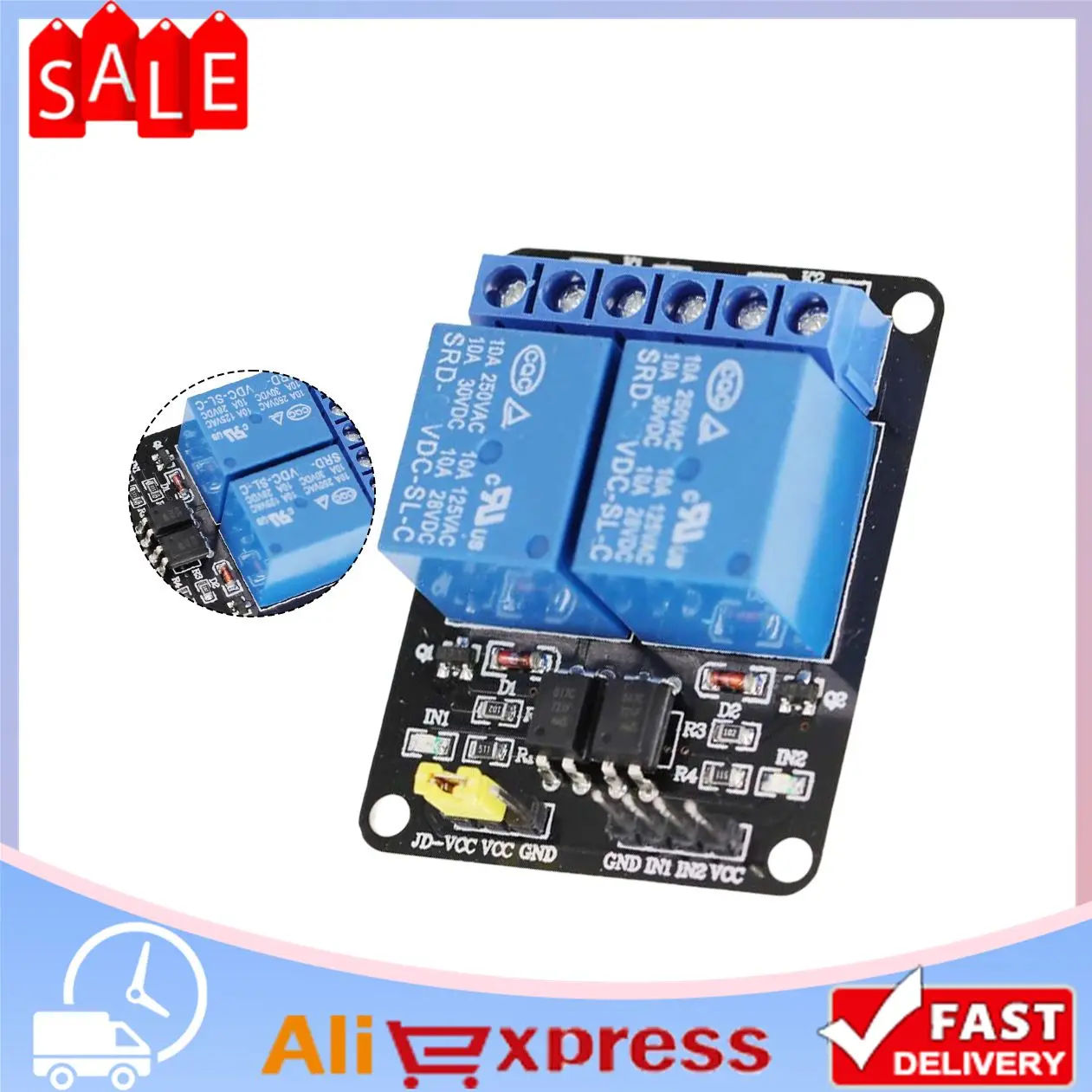 

4 шт., 12 В/24 В, двухсторонние двунаправленные релейные модули с оптопарой, релейный модуль, универсальное реле