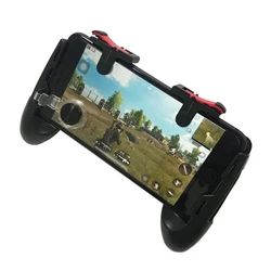 2 Pcs/ A Pair Game Fire L1 R1 Mute Extinguisher Anti-fire Game Rocker For PUBG Mobile Game Black Color For Phone Accessories
