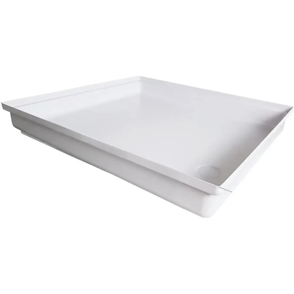 30-1/8 x 4-5/8 Polar White Shower Base, 12873 Model