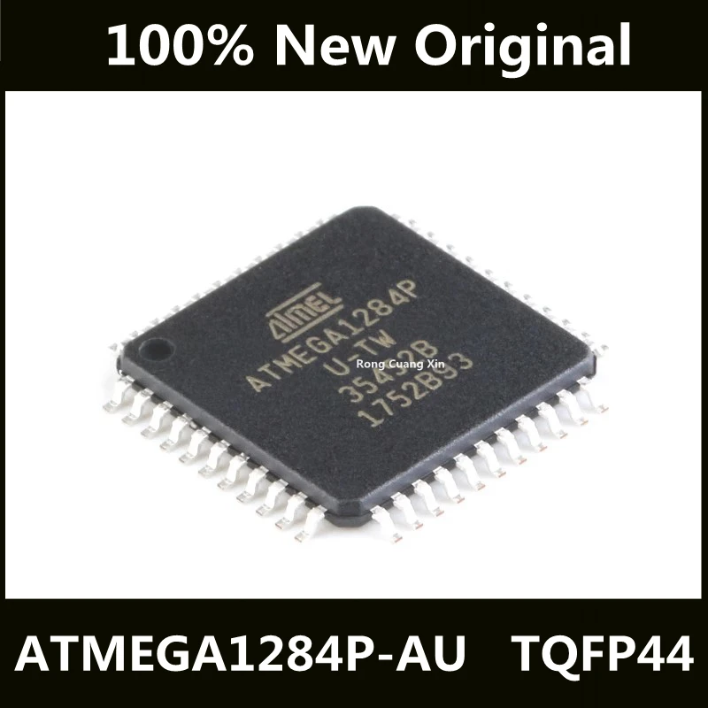

New Original ATMEGA1284P-AU ATMEGA1284P 8-bit Microcontroller AVR TQFP-44 Chip IC