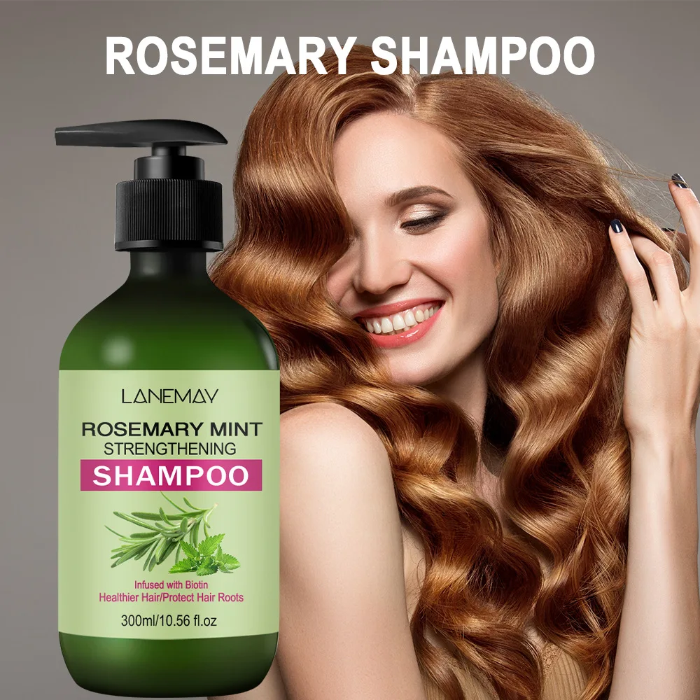 

Nourishing Shampoo Cleanses and Helps Strengthen Weak and Brittle Hair Rosemary Mint Shampoo, Prevent hair loss Nourishing hair