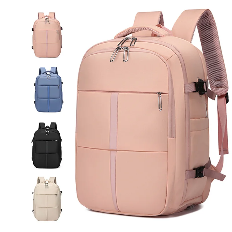 

Travel bag Boys and girls Lightweight large-capacity casual backpack Dry and wet separation belt Shoe compartment Multifunctiona