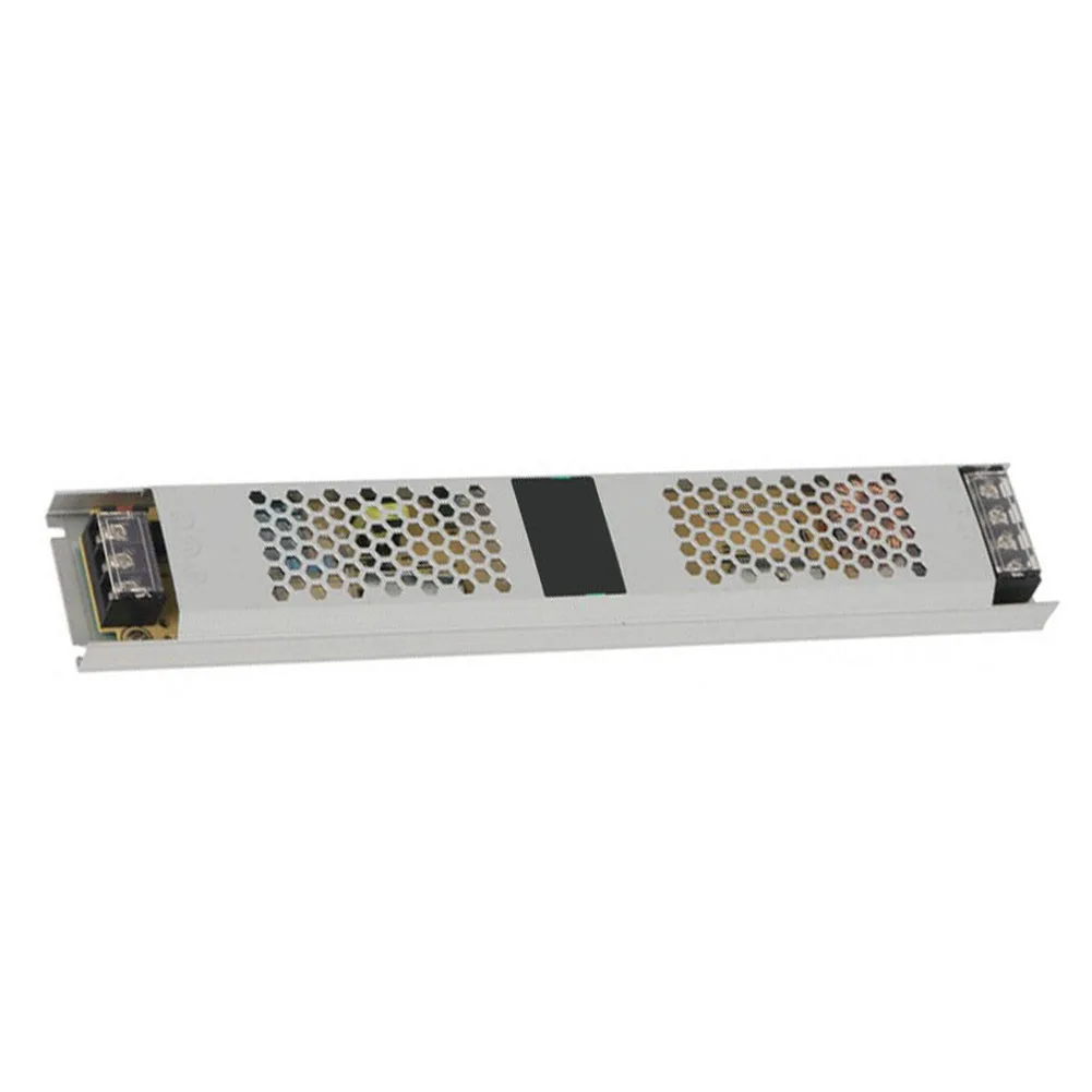 12V 25A 300W For Ultra For Slim Power Supply 220VAC To 12V DC LED Driver For Strip Light Aluminum Housing Fast Heat Dissipation