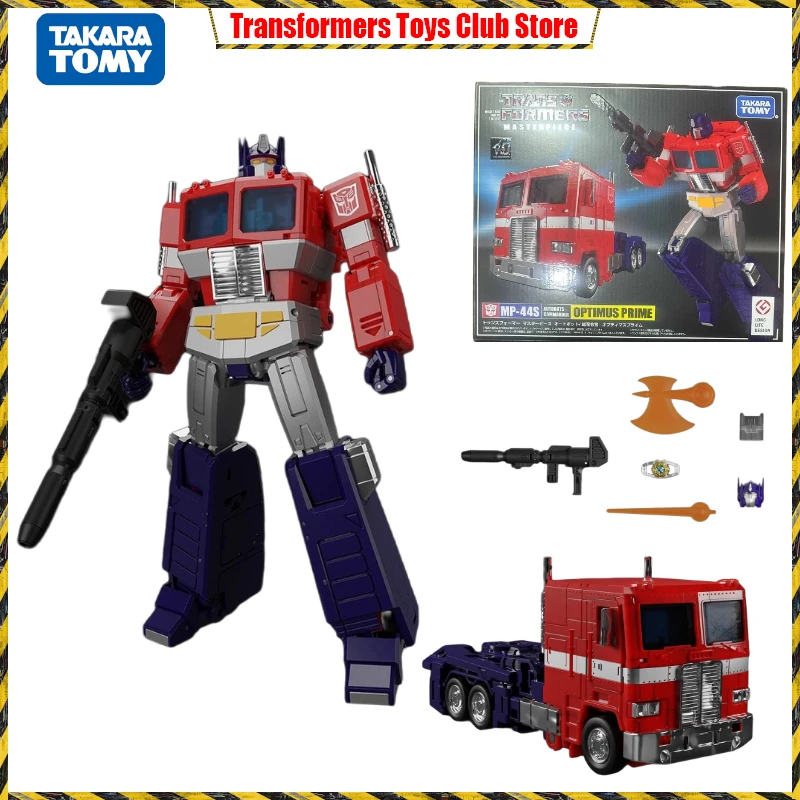 In Stock Takara Tomy Genuine Original Transformers Masterpiece MP-44S Autobots Commander Optimus Prime Action Figure Toy Gift