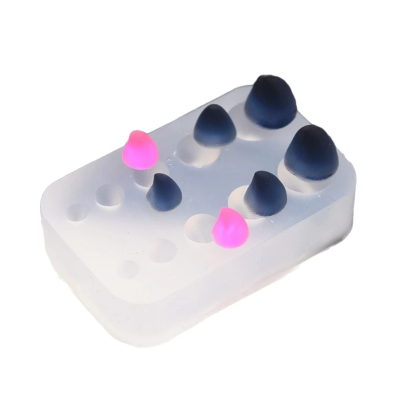 

Durable Silicone Mold DIY Devil Horns Epoxy Resin Mould Mini Animal Horn Molds 3XUA