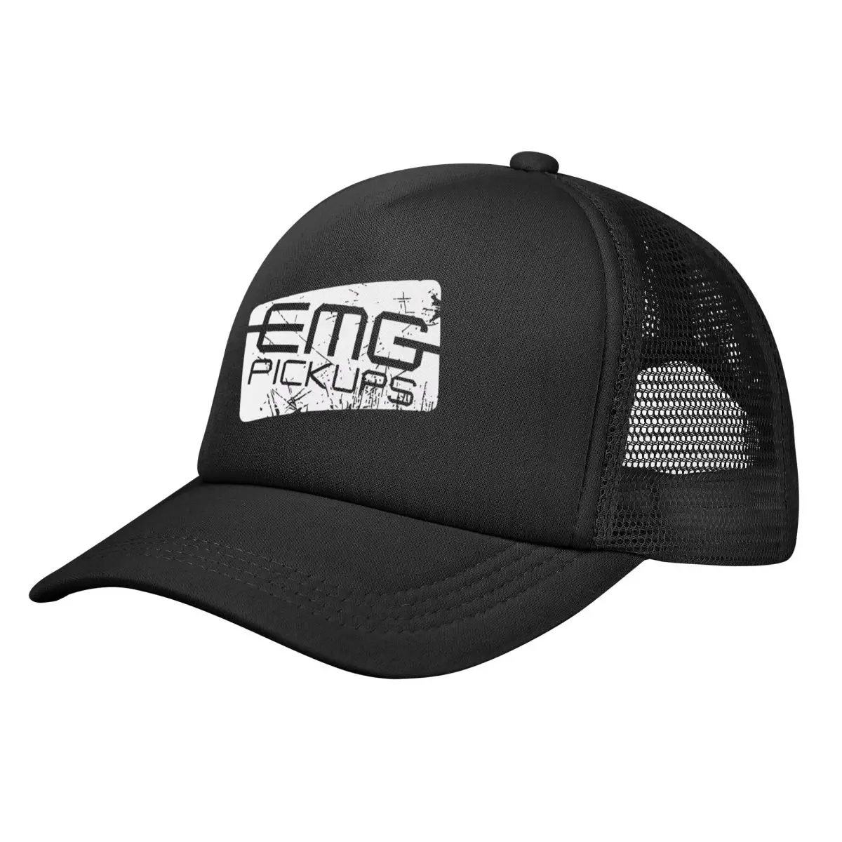 EMG Pickups Distressed Electric Guitar Logo Man Cap Men's Hats Baseball Cap Summer 2025