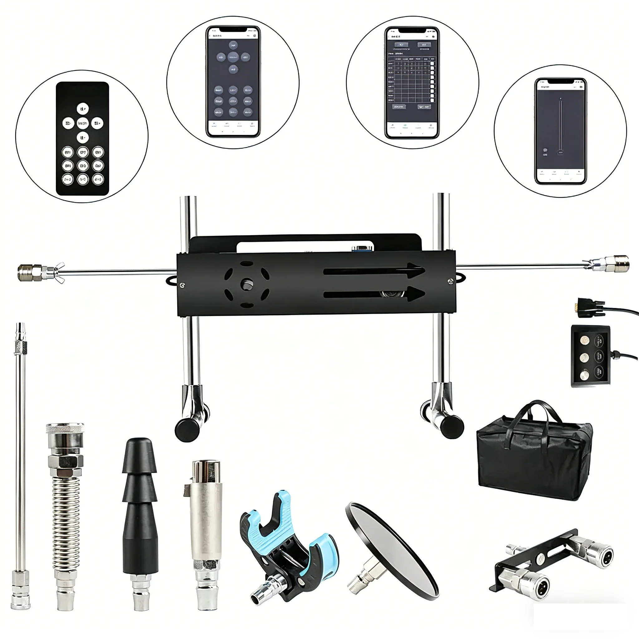 200W Wireless APP Sex Machine with Amazing Features, Powerful, All Angle Adjustable, No Moveback Machine, Stroke1-15cm Sex Toys