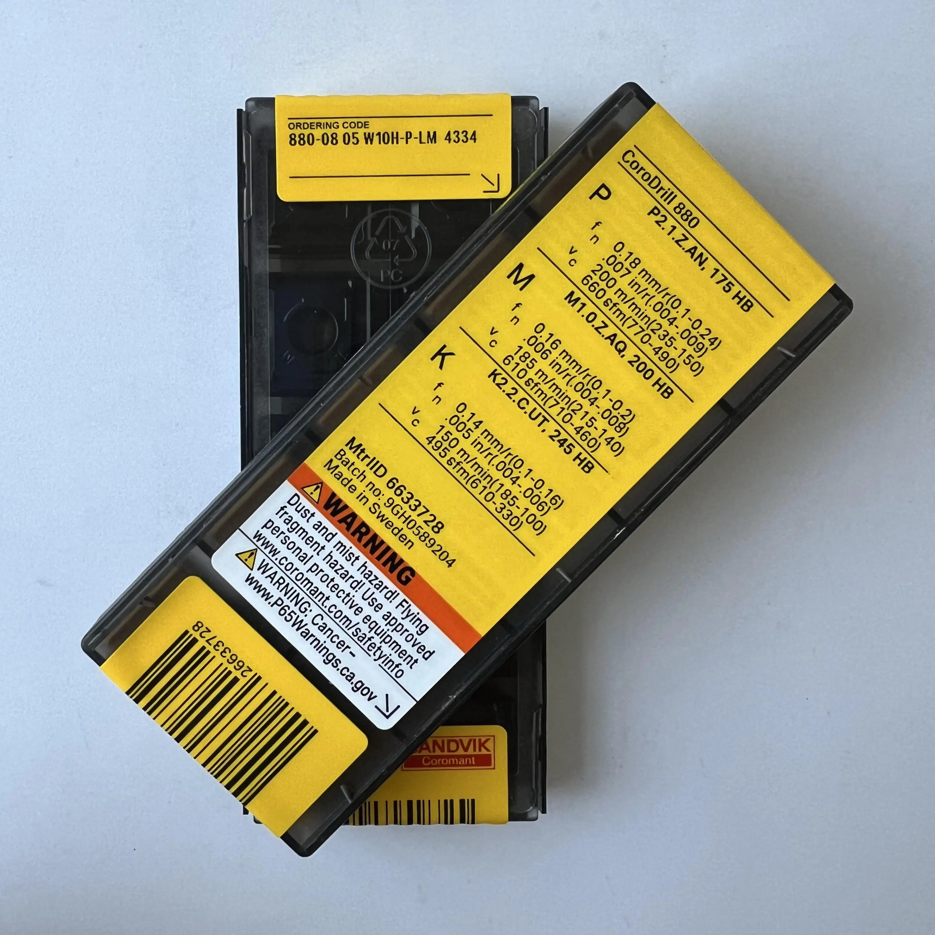 880-0805W10H-P-LM 4334 /Original blade Carbide CNC Blade 10 PCS