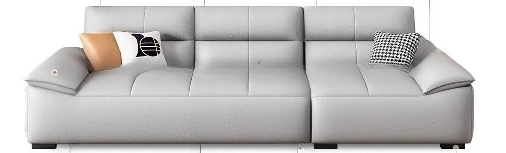 

2025 new Italian minimalist, light luxury living room cat, scratching skin, first layer leather
