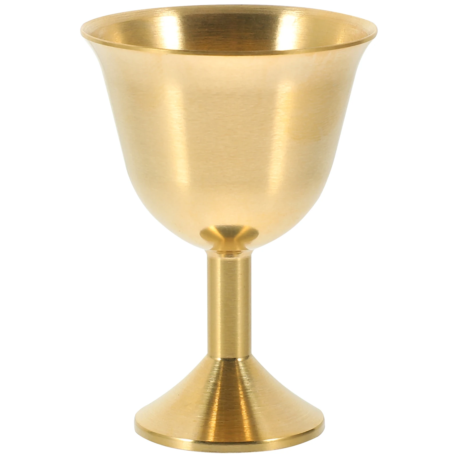 

Retro Three Phase Moon Cup Chalice Copper Goblet 56mm Medium Size Home Temple Decor Wine Water Holder Sacrifice Holy