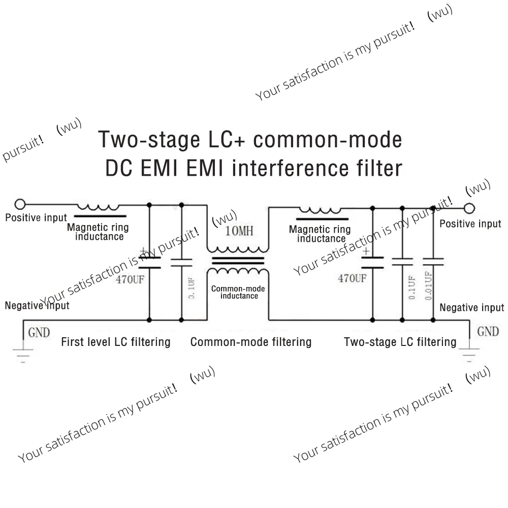 لوحة مرشح المعدل تيار مستمر 50 فولت مكبر كهربائي لوحة مقوم إمداد الطاقة أخرى مكبر كهربائي عالي