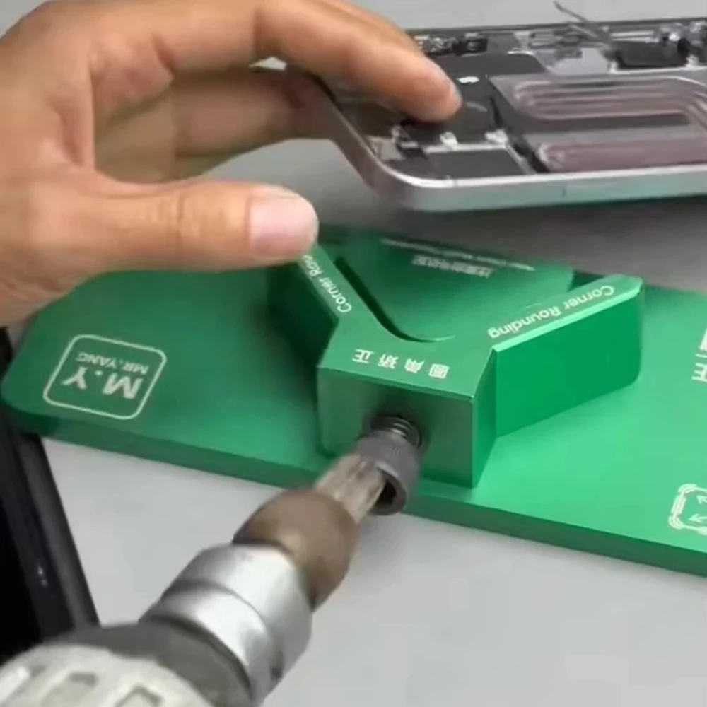 

Выравниватель рамок телефонов YCS: Идеальные края с помощью нашей прецизионной формы для коррекции прямых и закругленных углов