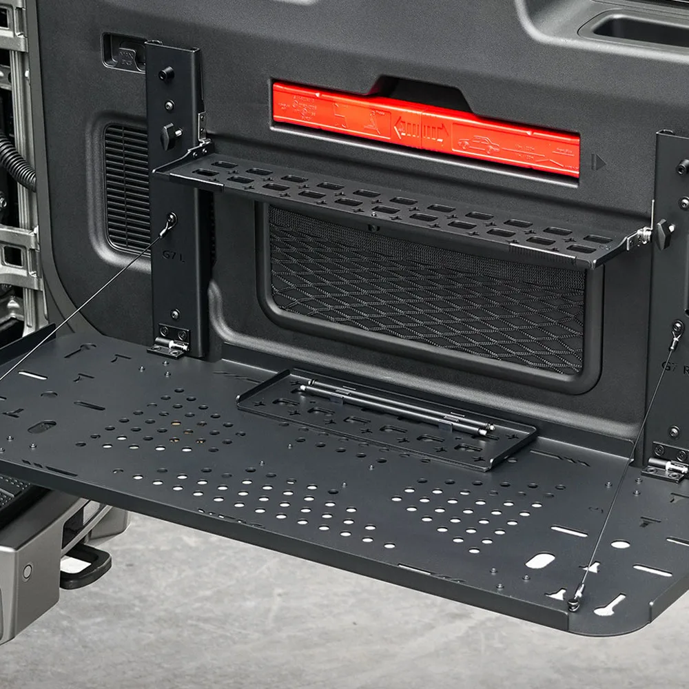 Fit For JETOUR G700 2025-2026 Foldable Car Tailgate Table Storage Rack Rear Window Shelf Organizer Box Modification Accessories