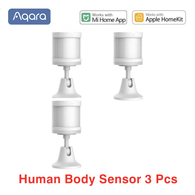 Originele Aqara Bewegingssensor Smart Menselijk Lichaam Sensor ZigBee Beweging Draadloze Verbinding Smart Home Voor Mijia MiHome Homekit APP