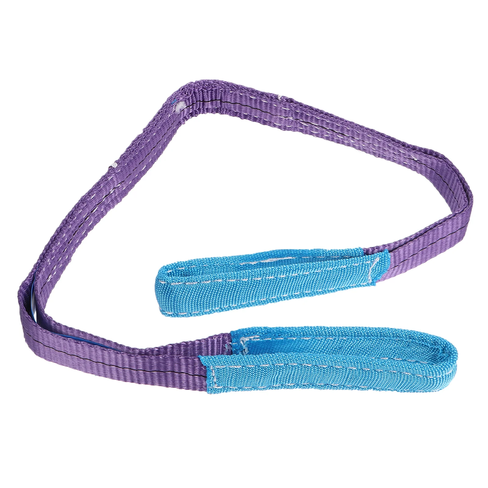 Flat Sling Webbing Polyester Winch Strap Double Buckle Lifting Belt Straps Hoisting