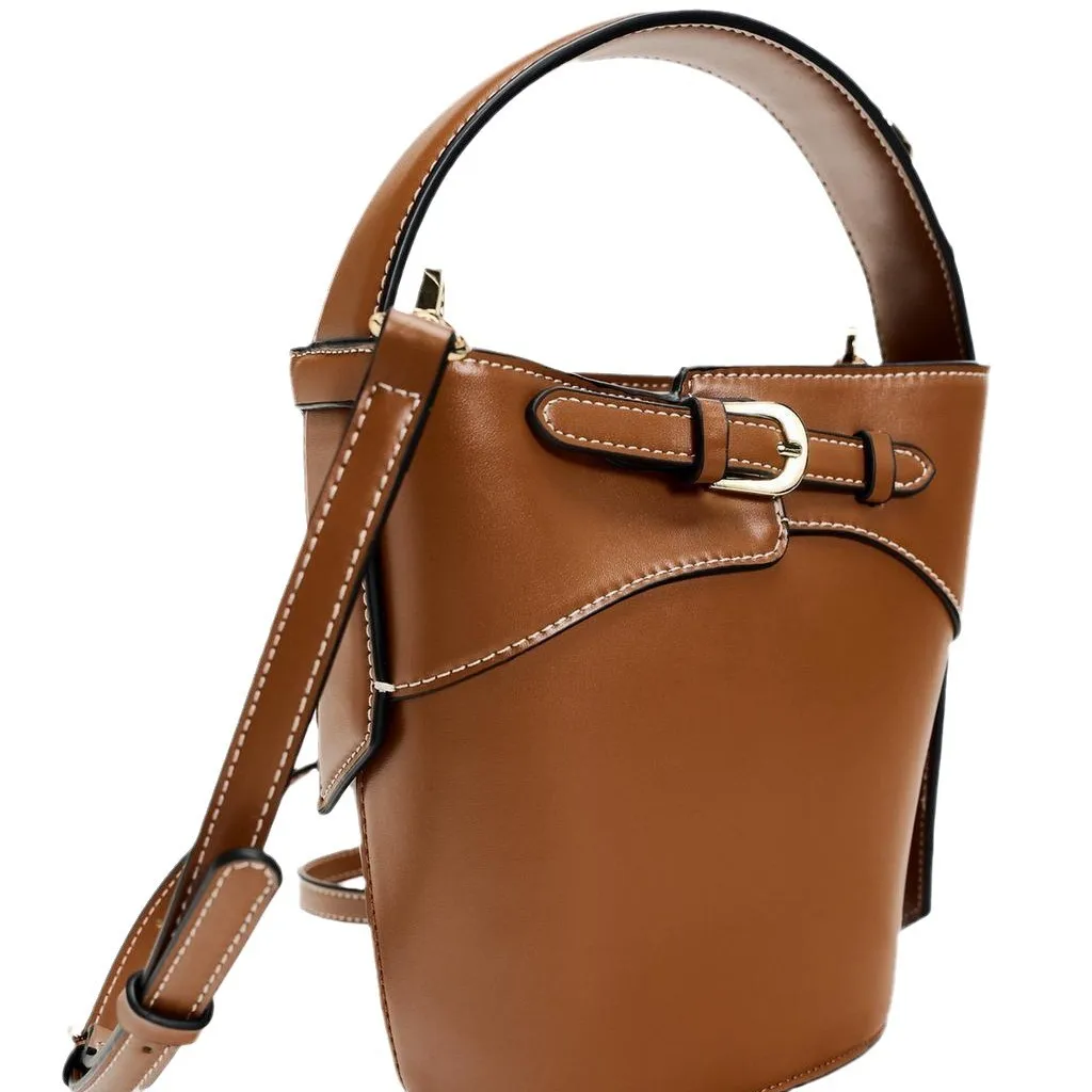 

Сумка через плечо весна-лето 2024, просторная винтажная сумка для женщин, роскошная сумка через плечо, сумка в стиле ретро «день-ночь», текстурированный слинг