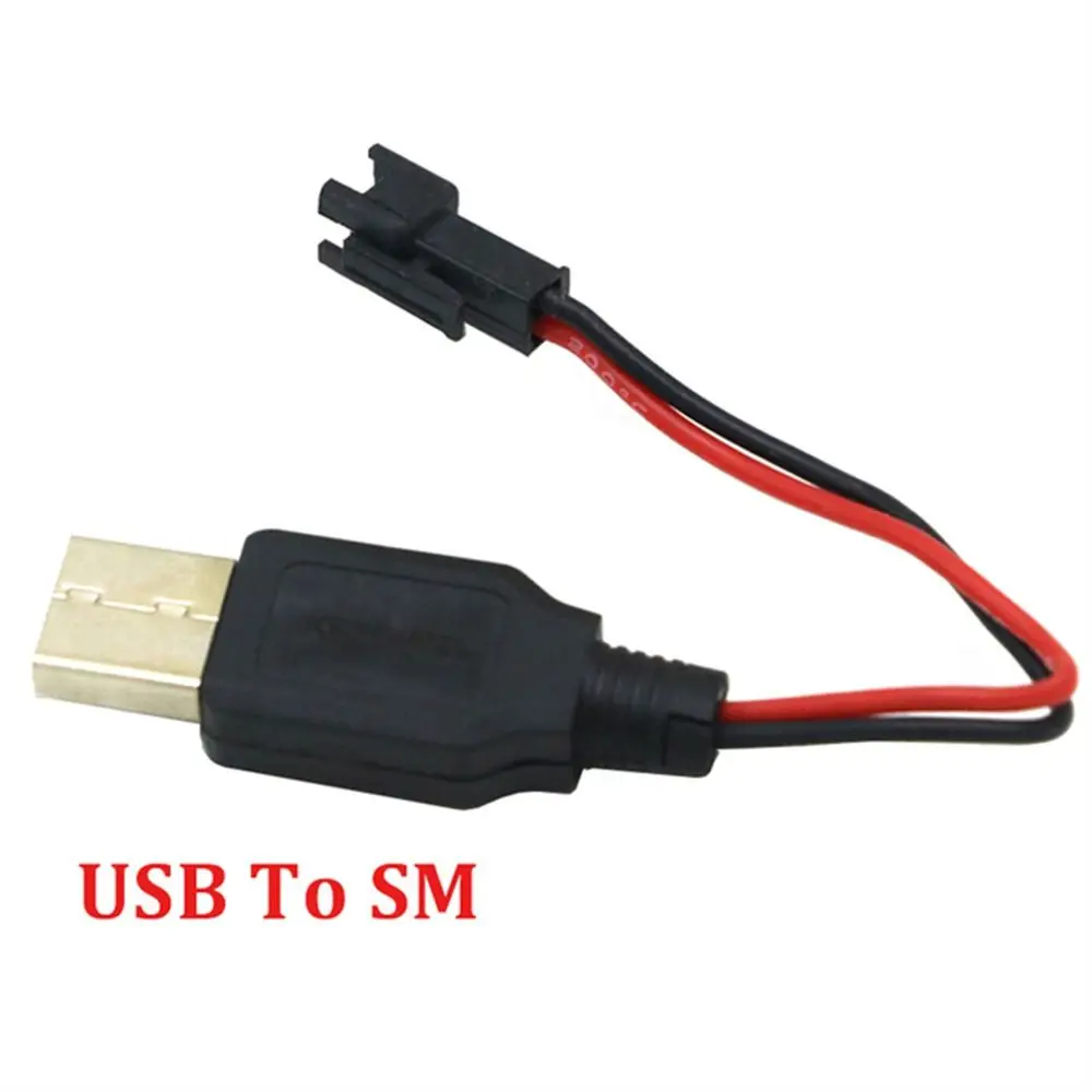 Plug USB Cable Battery Charger Cable for 3RC Power Supply Cord RC USB Charging Lithium Battery Charger Power Cable