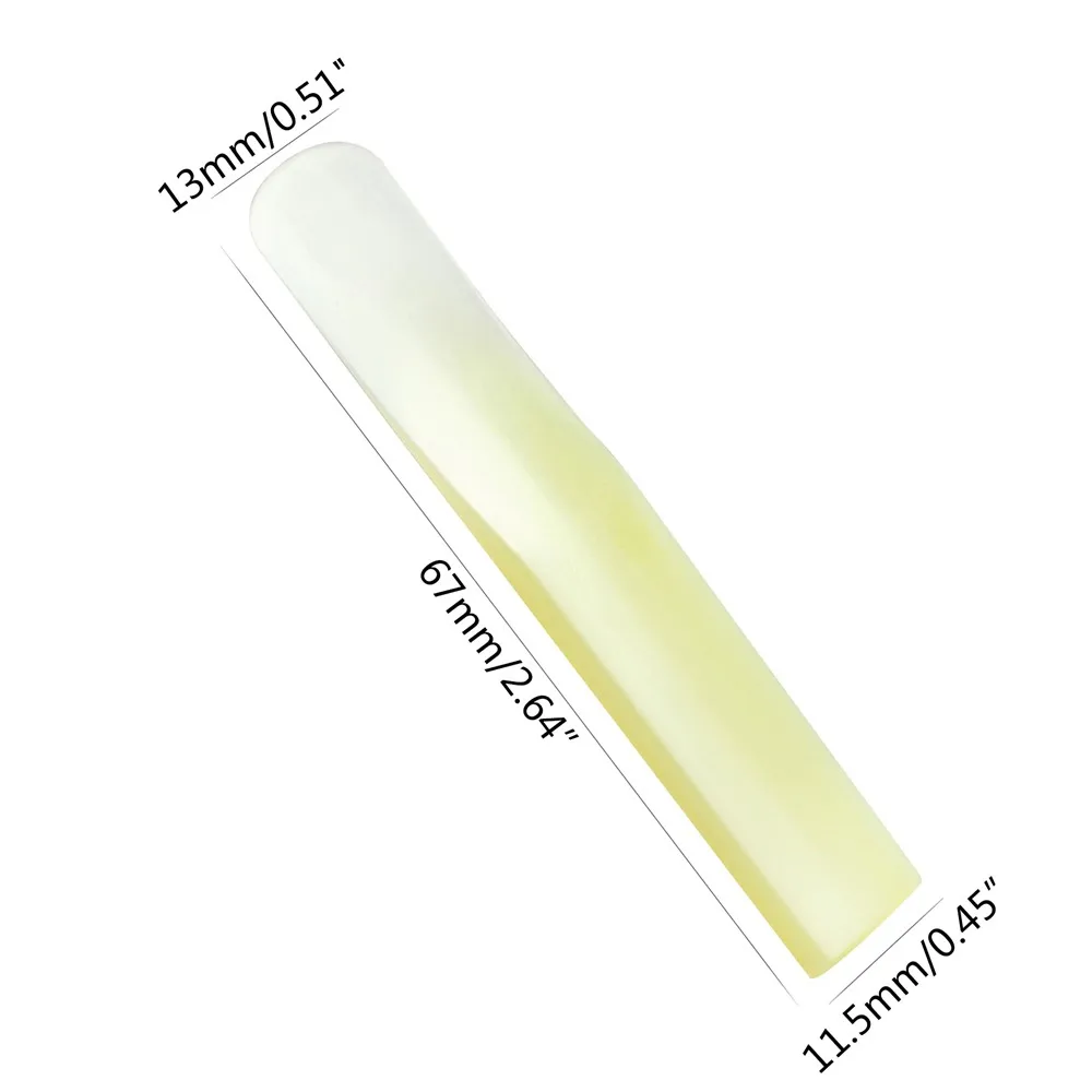 Clarinet Resin Reeds Set of 3 Strengths 1.5 2.0 2.5 Synthetic Material for Extended Practice Comes with Protective Covers