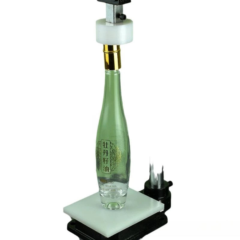 

Buckle type white wine bottle, sesame oil bottle, soy sauce bottle, capping machine, sealing machine