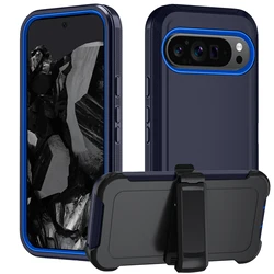 Armor Shockproof Case For Google Pixel 9A 8A 4A 5A Pro Heavy Duty Tough Dustproof Cover Camera Protection Case For Pixel 9pro XL