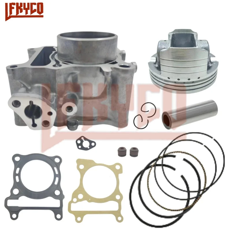 Zestaw cylindrów silnika motocyklowego 62 mm do HONDA PCX160 PCX150 WW150AM WW150N SH150 ABS VARIO160 CLICK160 Zestaw uszczelek pierścieni tłokowych