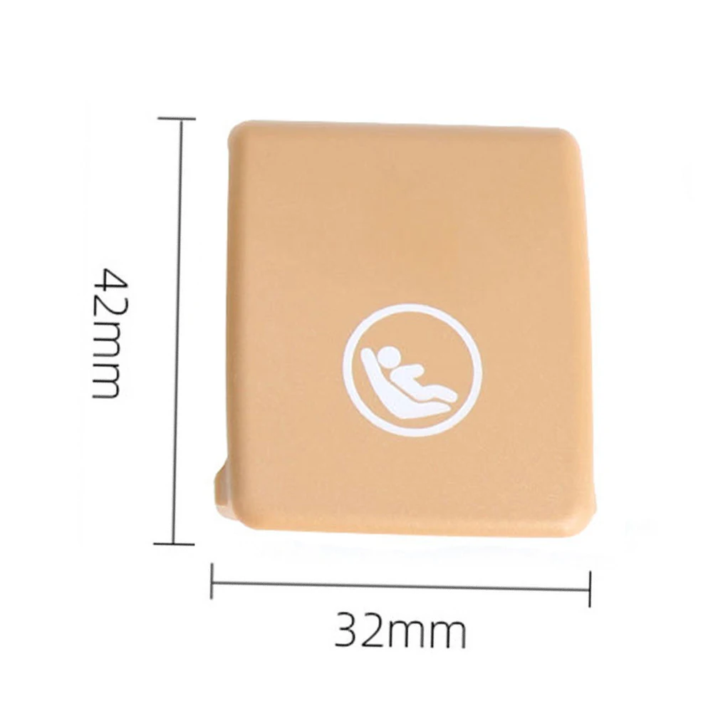 OEM Replacement Brown Rear for child Seat for isofix Mount Cover for Volvo for s90 for v90 S60 V60 XC40 for xc60 Long lasting
