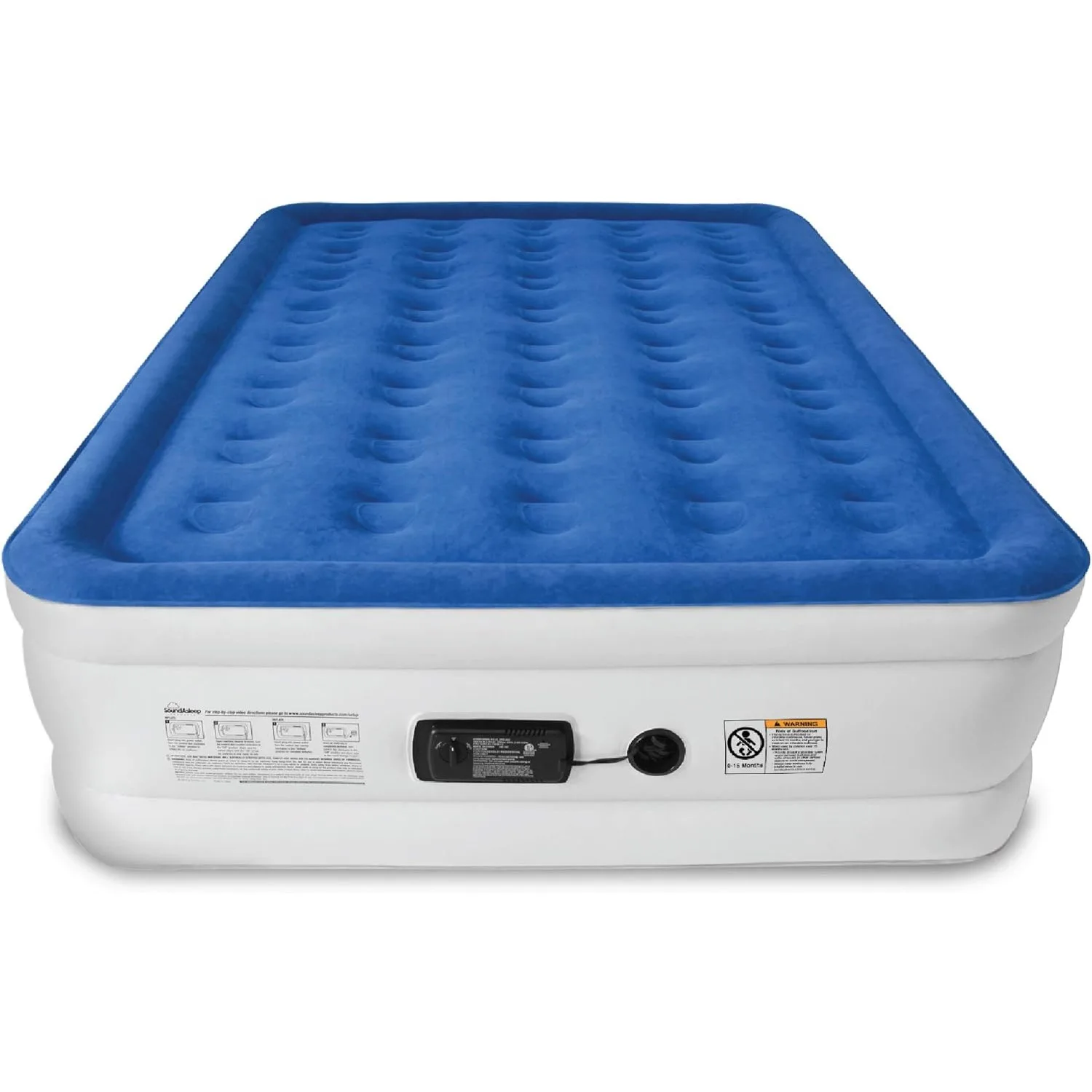 

SoundAsleep Dream Series Luxury Air Mattress with ComfortCoil Technology & Built-in High Capacity Pump for Home & Camping