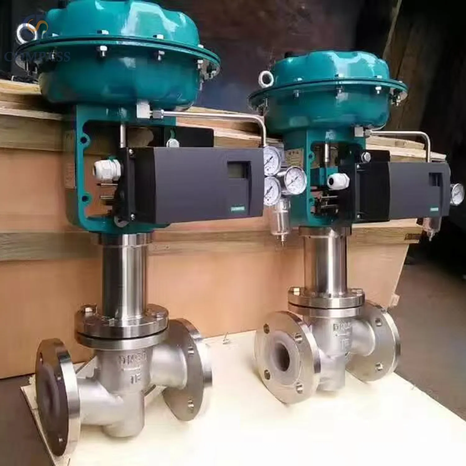 DN25-DN400 One SS304 Stainless Steel Industrial Grade Steam Pneumatic Control Valve with Positioner