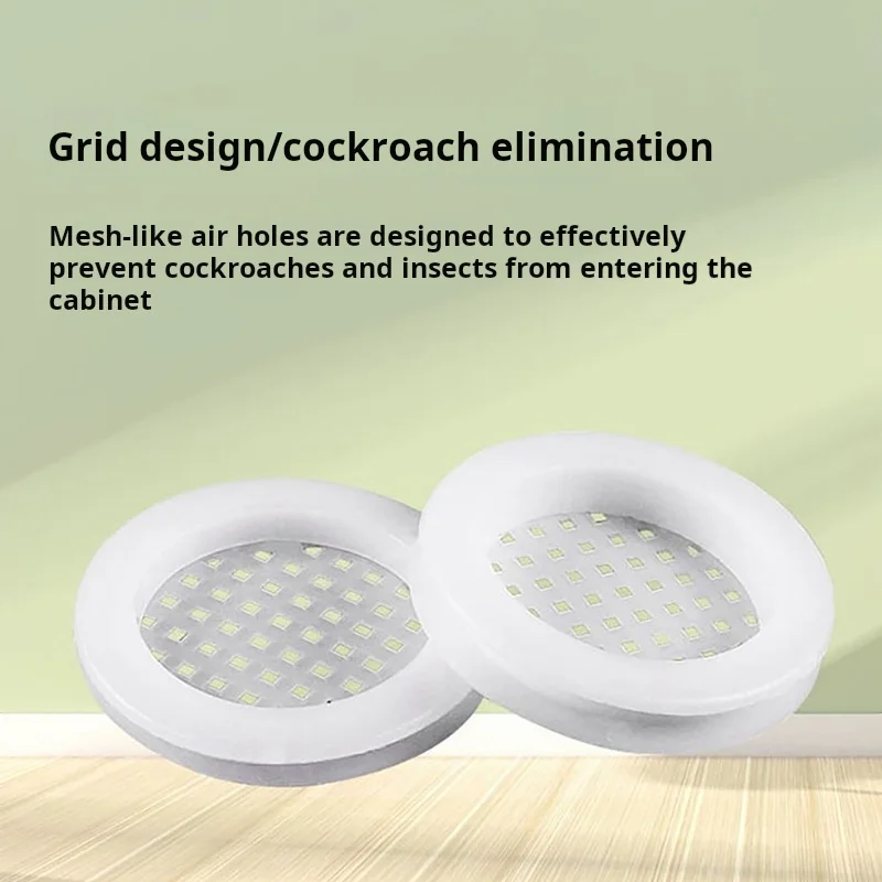 خزانة التهوية ثقوب خزانة الأحذية تبديد الحرارة التهوية شبكة الوجهين مغلفة مجلس غطاء ثقب الزخرفية #6