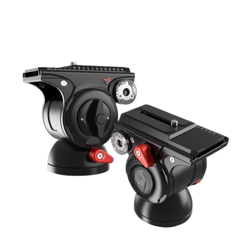 

Hydraulic gimbal tripod one-legged handle panoramic gimbal