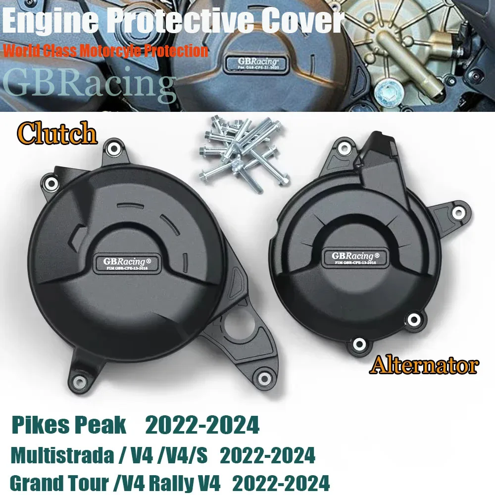 

Motorcycle Engine Protection Cover for Ducati Multistrada V4 / RALLY / Pikes Peak V4S / Grand Tour 2022-2024 Fall prevention