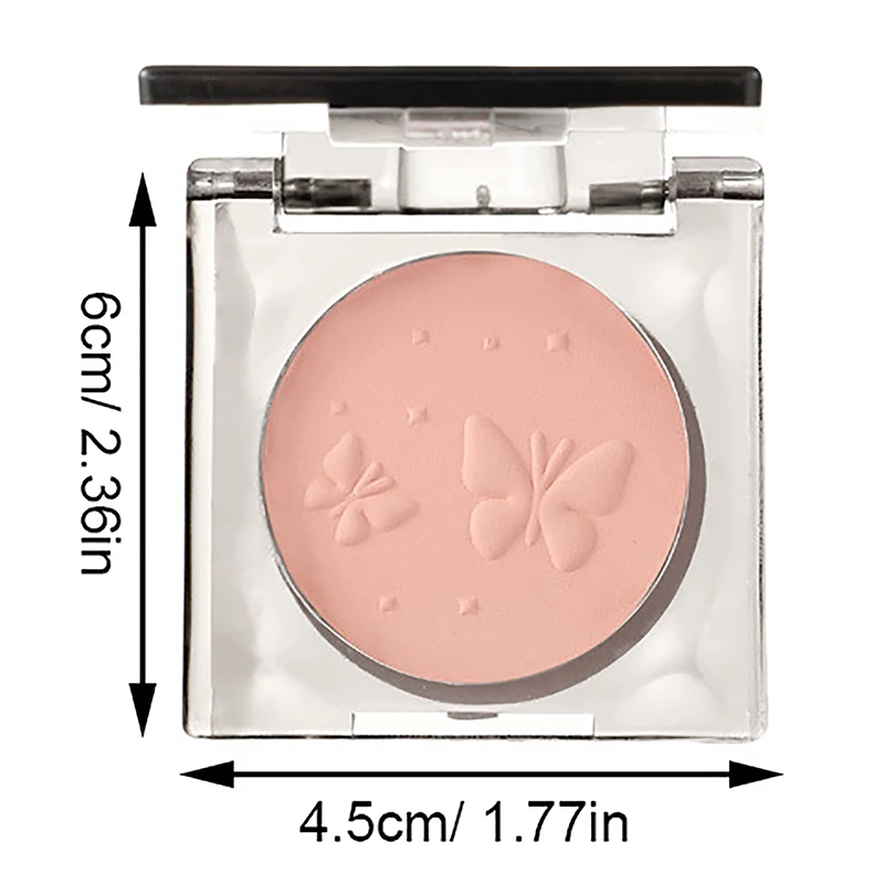 6 Colors Soft Matte Face Blusher Nourishing Facial Cheek Natural Contour Peach Blush Palette Women Powder Makeup Cosmetics